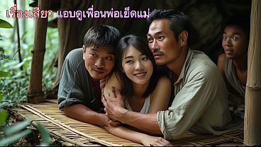 แอบส่องแม่โดนเพื่อนพ่อเย็ดหีจนน้ำแตก
