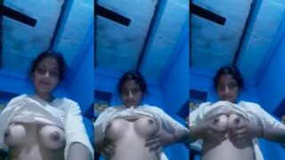 Desi Cewek Bihari Bugil Pamerin Tetek Kencangnya Ke Pacarnya