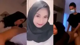 Dipaksa Bikin Teman Sange Puas, Ukhty Nakal Menggoda