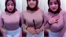 Hijabers Seksi Nakal Brutal, Toket Gede Bikin Ngilu.