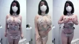 Miss Zf Kunci Uting Coklat, Toket Gede Bikin Ngiler.