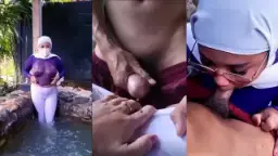 Ngentot Stw Di Kolam Pemandian, Sampe Muncrat Keluar
