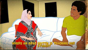 Tutor Arab Montok Dengan Bokong Gede Ngajarin Murid Trik-trik Baru Yang Bikin Meleleh