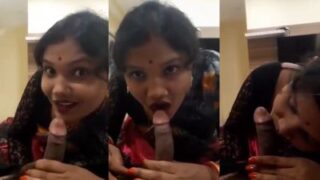 Bhabhi Seksi Kasih Blowjob Desi Buat Penyewa Kontrakan Nya