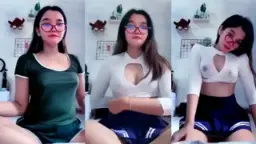 Kak Joey Pamer Paha Mulus, Cosplay Jadi Siswi Nakal Bikin Makin Greget.