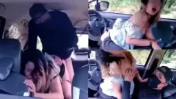 Tante Tobrut Minta Digoyang Di Dalam Mobil, Sempit Tapi Nikmat