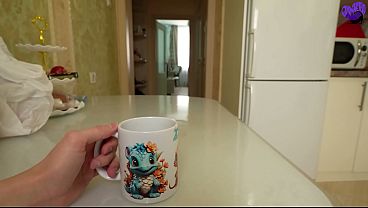 Pagi-pagi Udah Disedot Sama Mama Tiri, Becek Banget Mulutnya.
