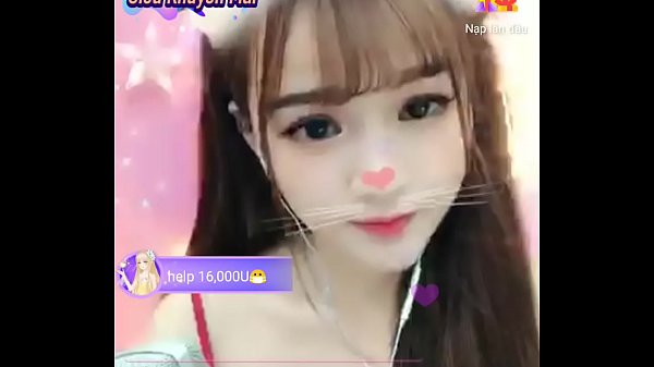 Cewek Imut Asia Di Talkshow Uplive, Bikin Ngaceng Abis.