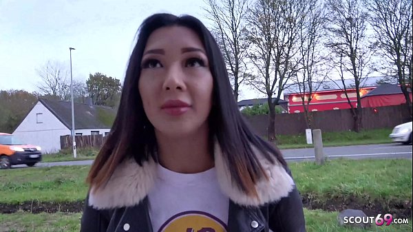 Jerman Ngintip, Cewek Thailand Dari Flensburg Di Casting Jalanan Beneran, Digenjot Nafsu.