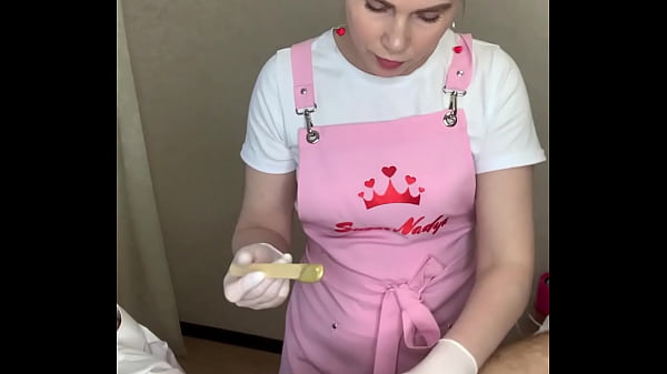 Cara Nakah Rusia Paling Panas Sugarnadya Ajari Waxing Penis Pria Di Bikini Dalam