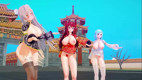 Mmd Virtual Youtubers Momen Tahun Baru Imlek Yang Bikin Greget 【kkvmd】 (karya 熊野ひろ)